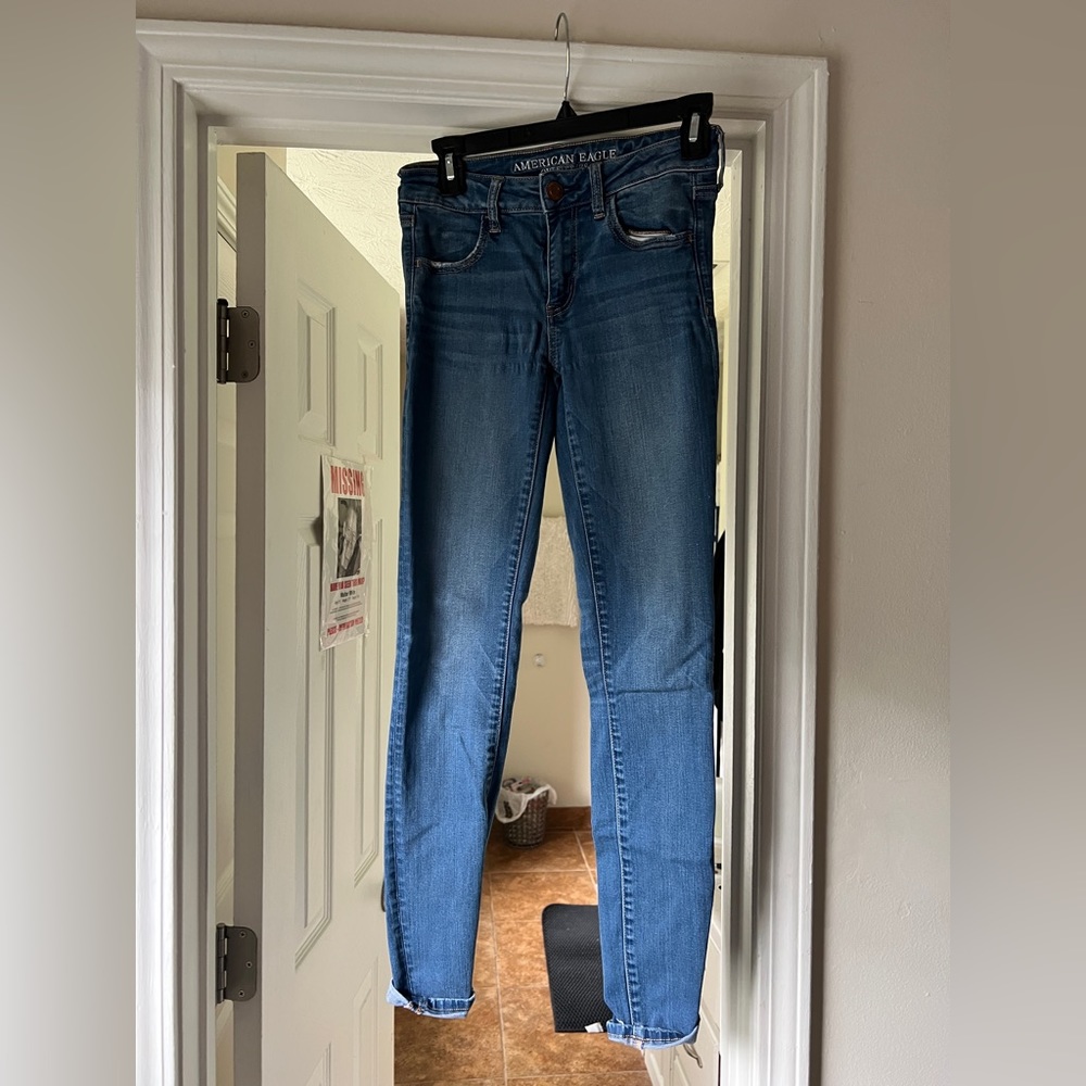American eagle super stretch jeans